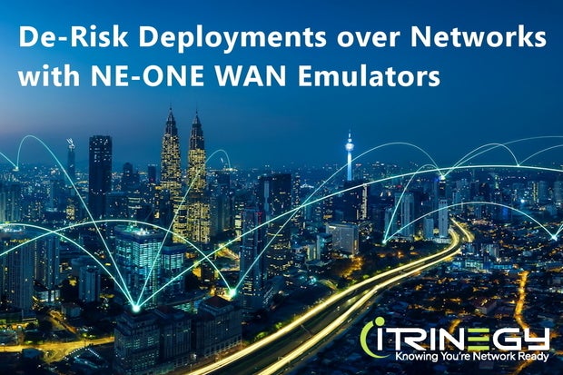 Image: Sponsored by iTrinegy: Choosing the right WAN Emulator to meet your testing needs