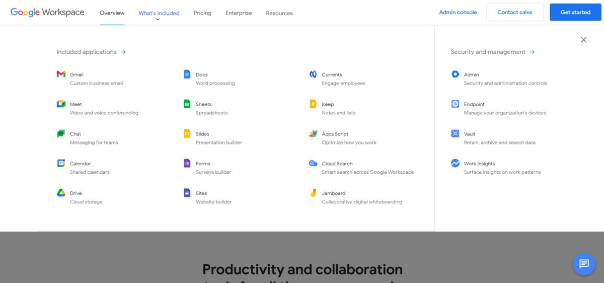 google workspace