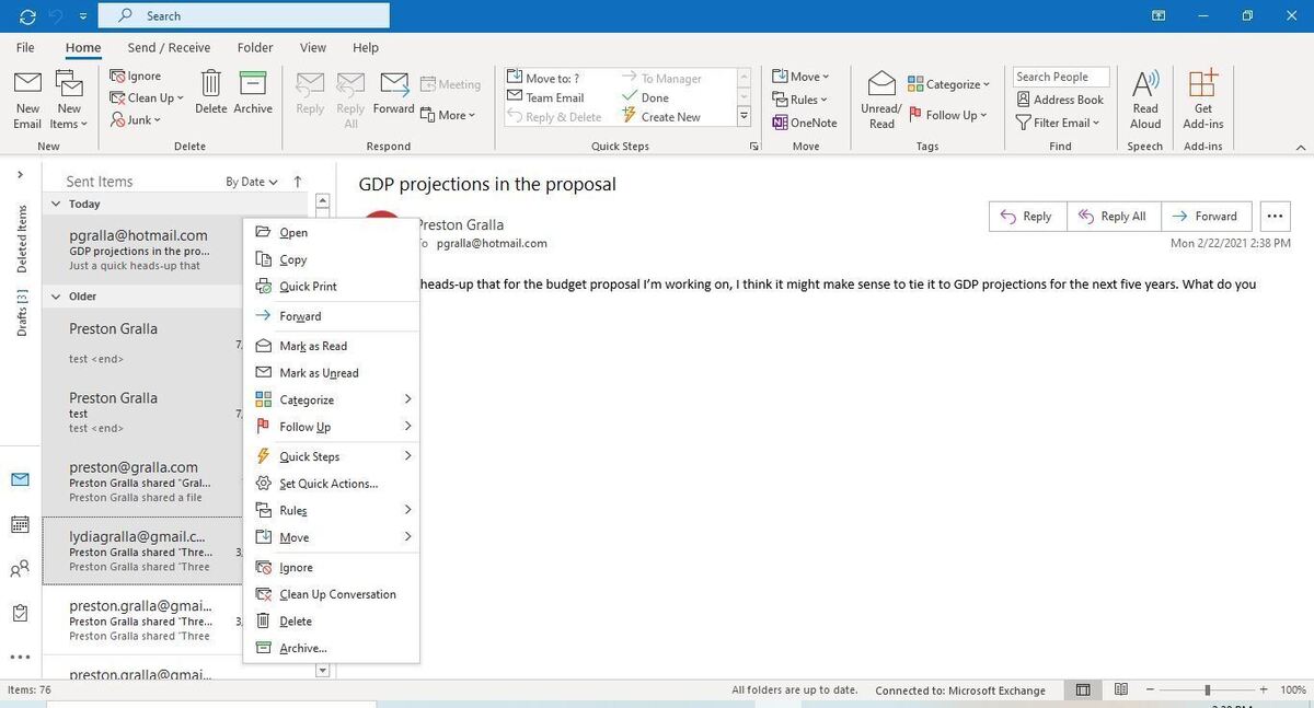 outlook microsoft365 06 archive