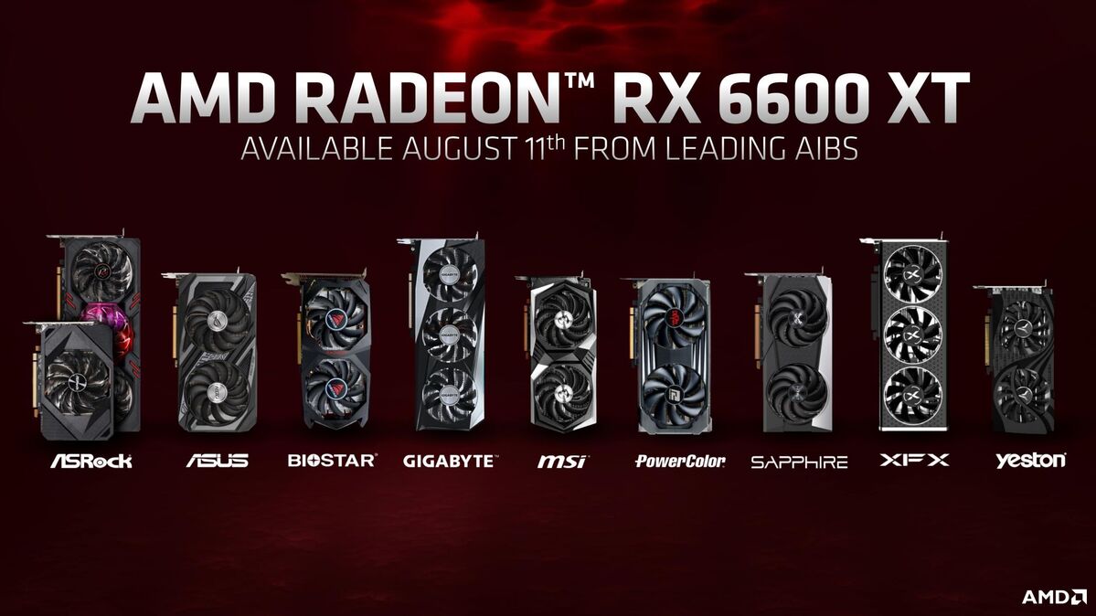 radeon rx 6600 xt aibs