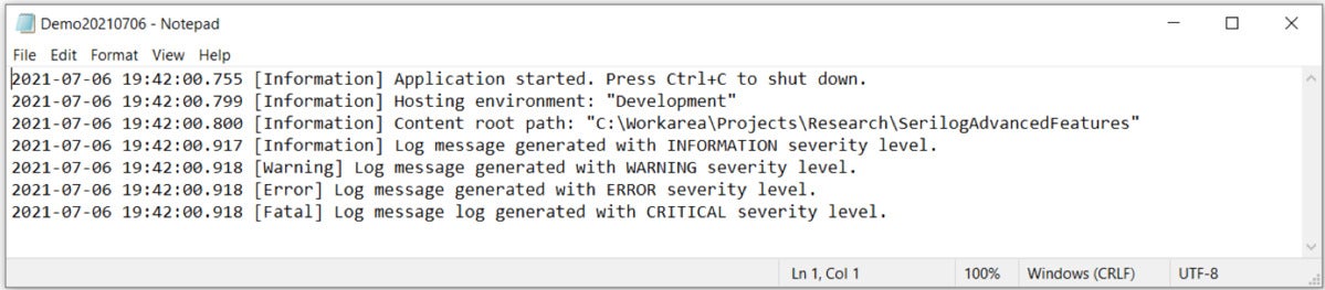 serilog aspnet core mvc 02