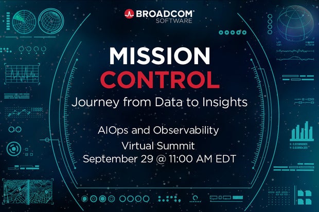 Image: Sponsored by Broadcom: AIOps and Observability Virtual Summit: The Journey from Data to Insight