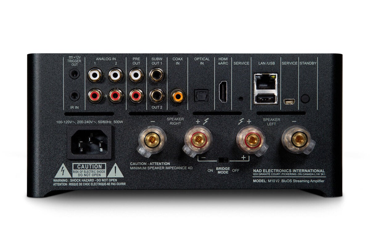 nad m10 v2 rear