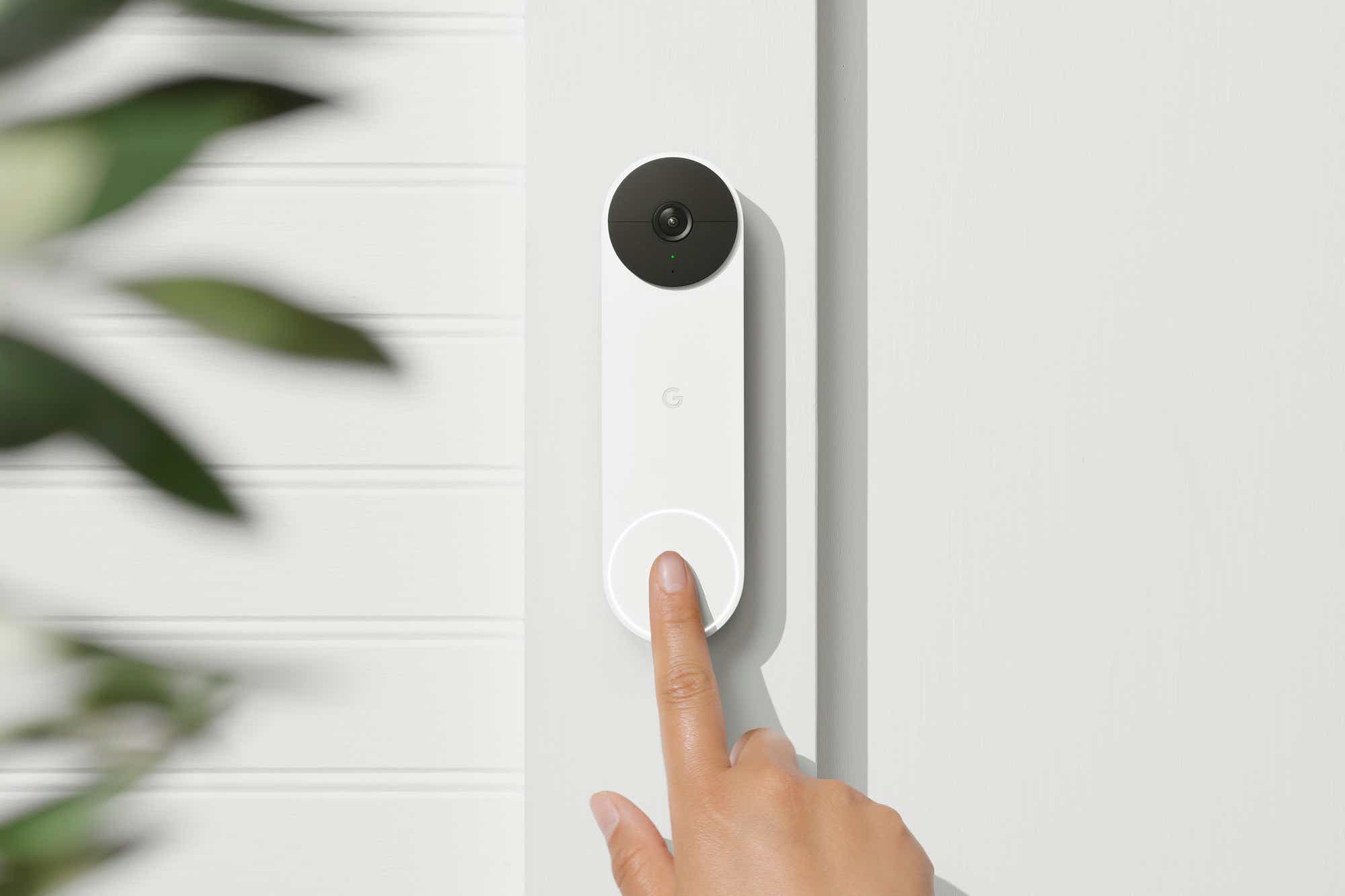 Nest Doorbell (Battery) -- Best battery-powered video doorbell 