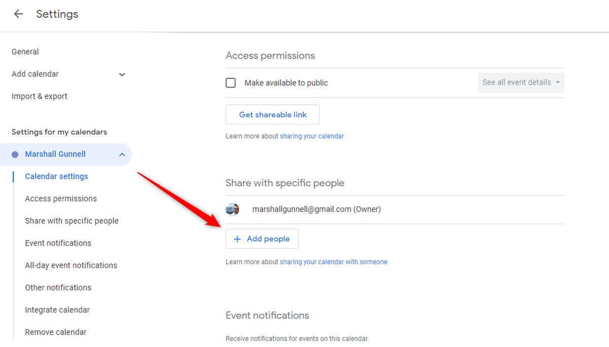 How to share your Google Calendar with others PCWorld