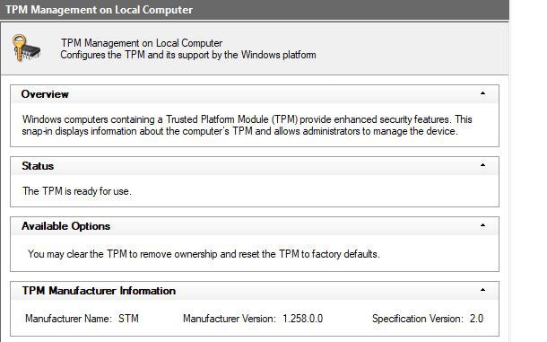 win11 upgrade check 08 tpm msc