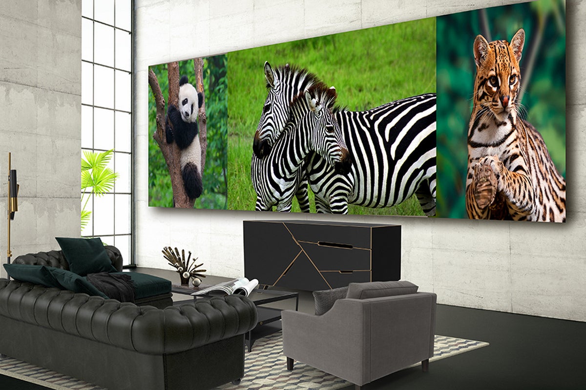 LG direct view LED in 4k uhd stretch