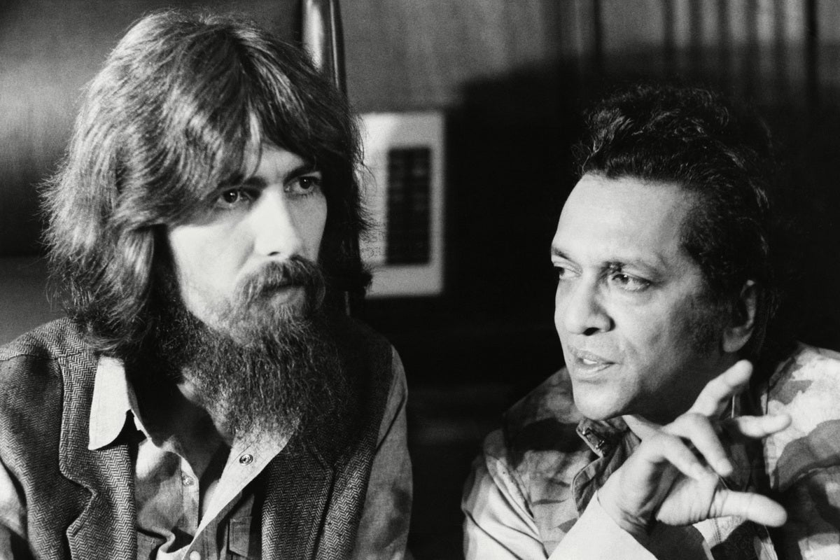 George Harrison and Ravi Shankar from 1971: The Year That Music Changed Everything