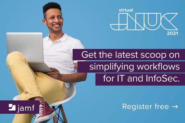 Image: Sponsored by Jamf: Get the latest scoop on simplifying workflows for IT and InfoSec.
