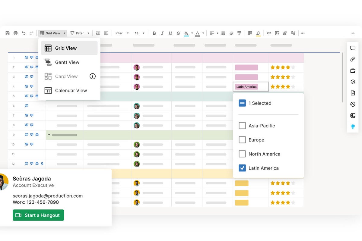 Image: Smartsheet: A spreadsheet-based tool for simpler project management