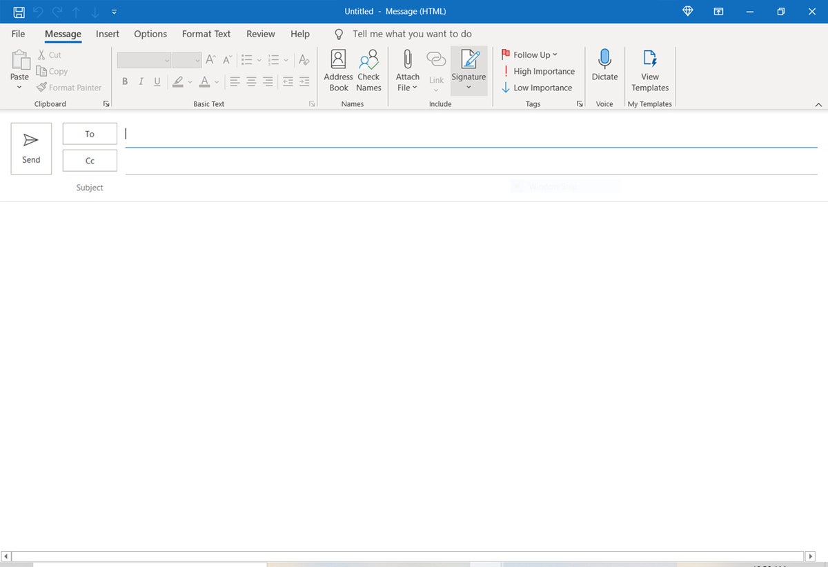 outlook 04 compose email