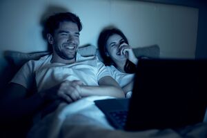 shutterstock 1568992906 watch tv on laptop