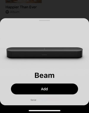 sonos beam 2nd gen app