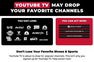 youtube tv may yank nbcu channels following dispute