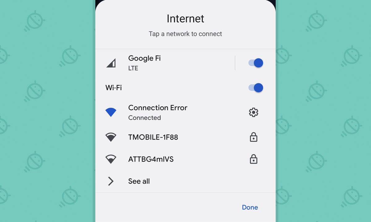 Google Pixel - Android 12: Wi-Fi
