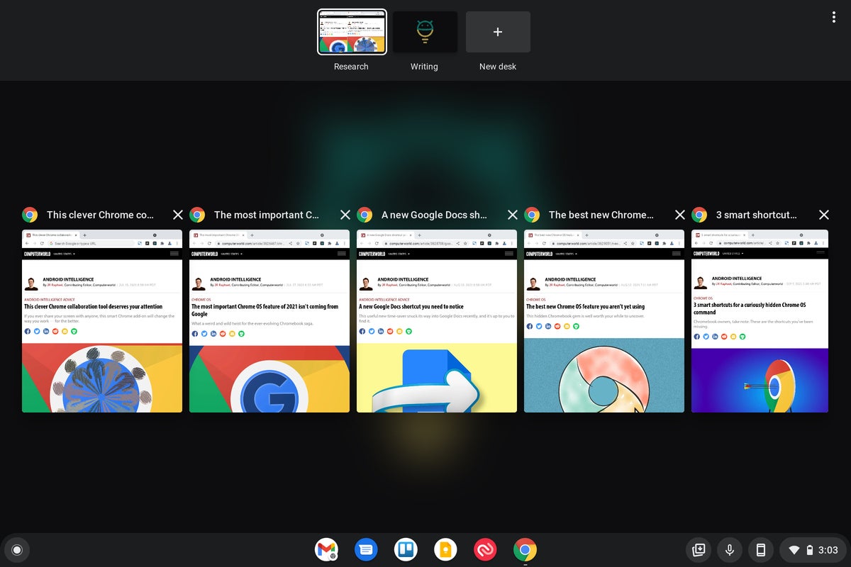 20 chrome os virtual desks