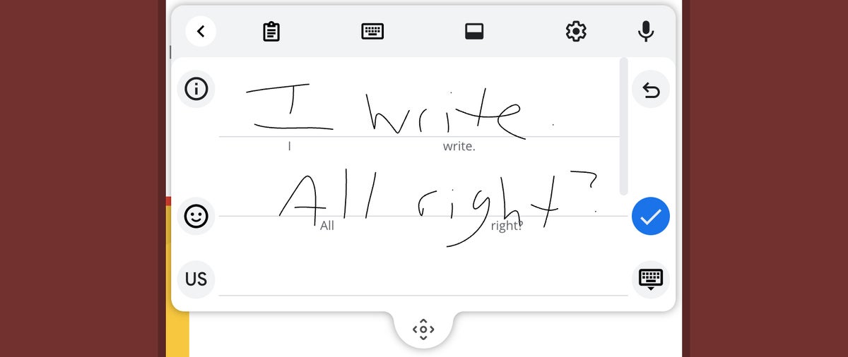 23 chrome os handwriting input