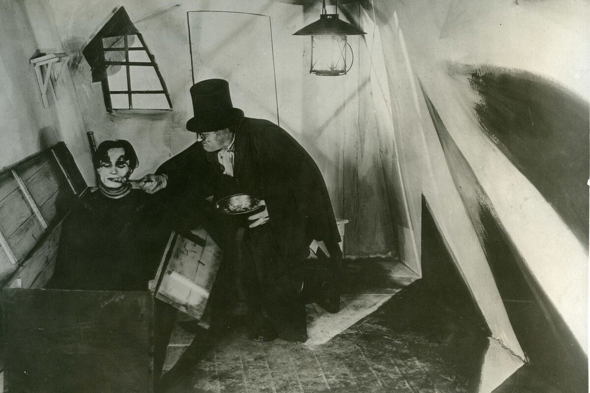 A scene from ‘The Cabinet of Dr. Caligari’