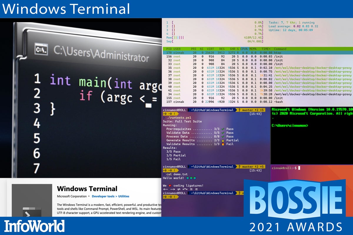 bos 2021 windows terminal