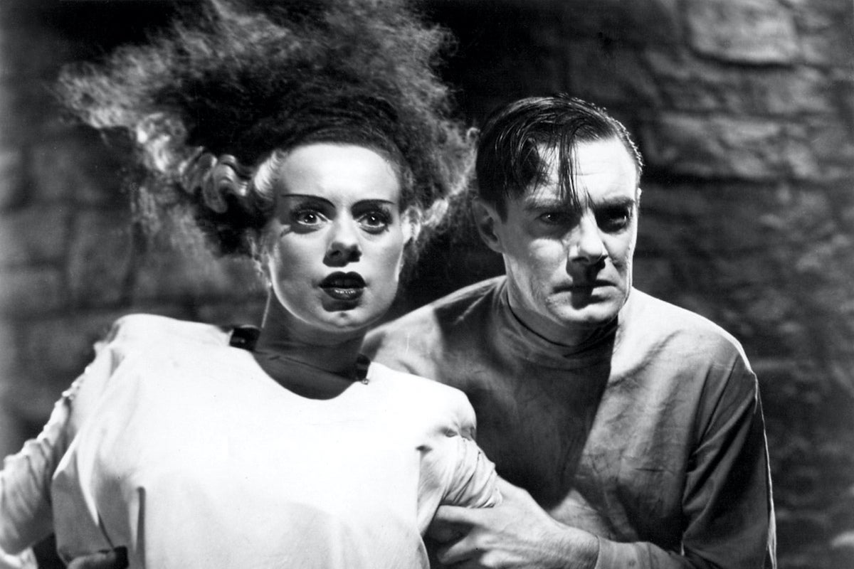 A scene from the horror film ‘Bride of Frankenstein’