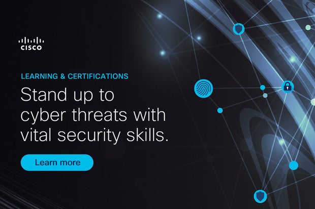 Image: Sponsored by Learning @ Cisco: Find your place in cybersecurity with Cisco training and certifications.