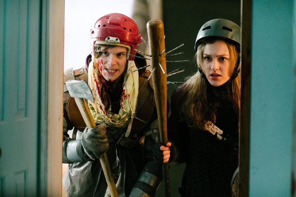 A scene from the horror film ‘Dead Shack’