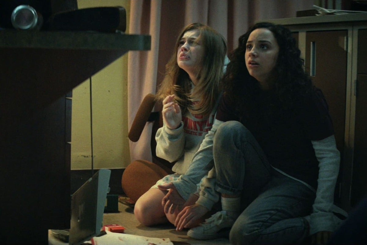 A scene from the horror film ‘Fear Street’