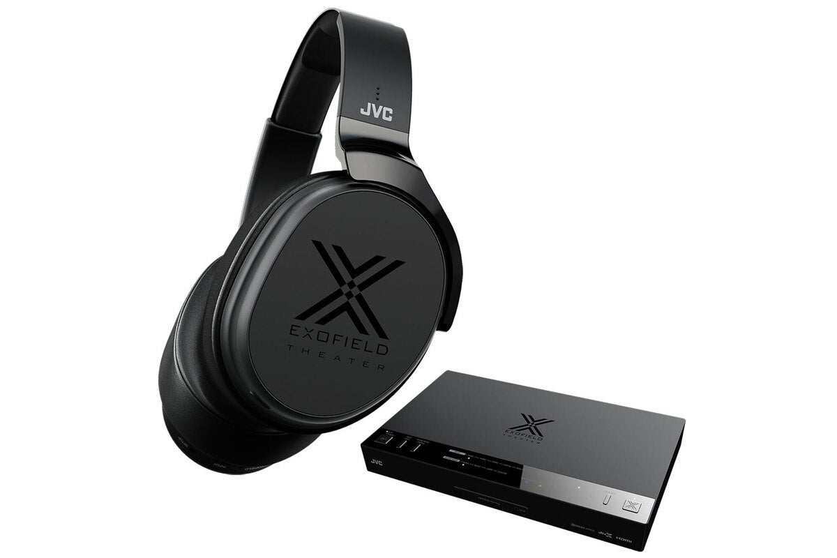 JVC’s XP-EXT1 headphone and audio-processing unit