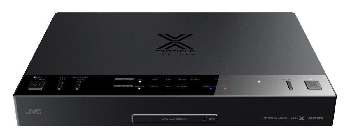 JVC XP-EXT1 Exofield Theater headphone-virtualization system