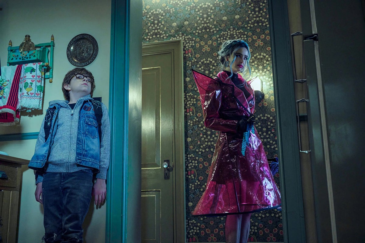 A scene from the horror film ‘Nightbooks’