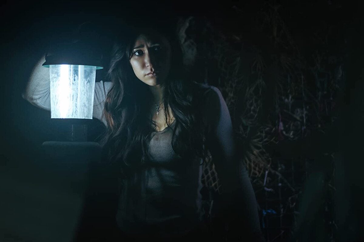 A scene from the horror film ‘The Old Ways’