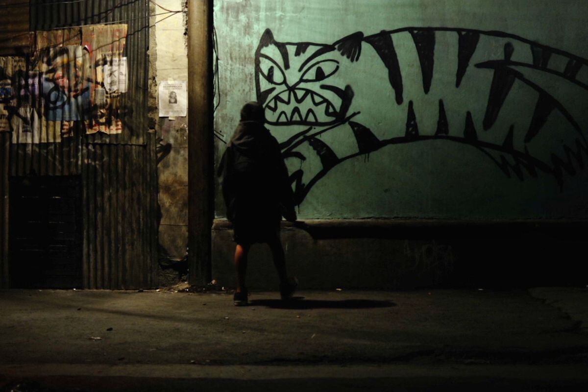 A scene from the horror film ‘Tigers Are Not Afraid’