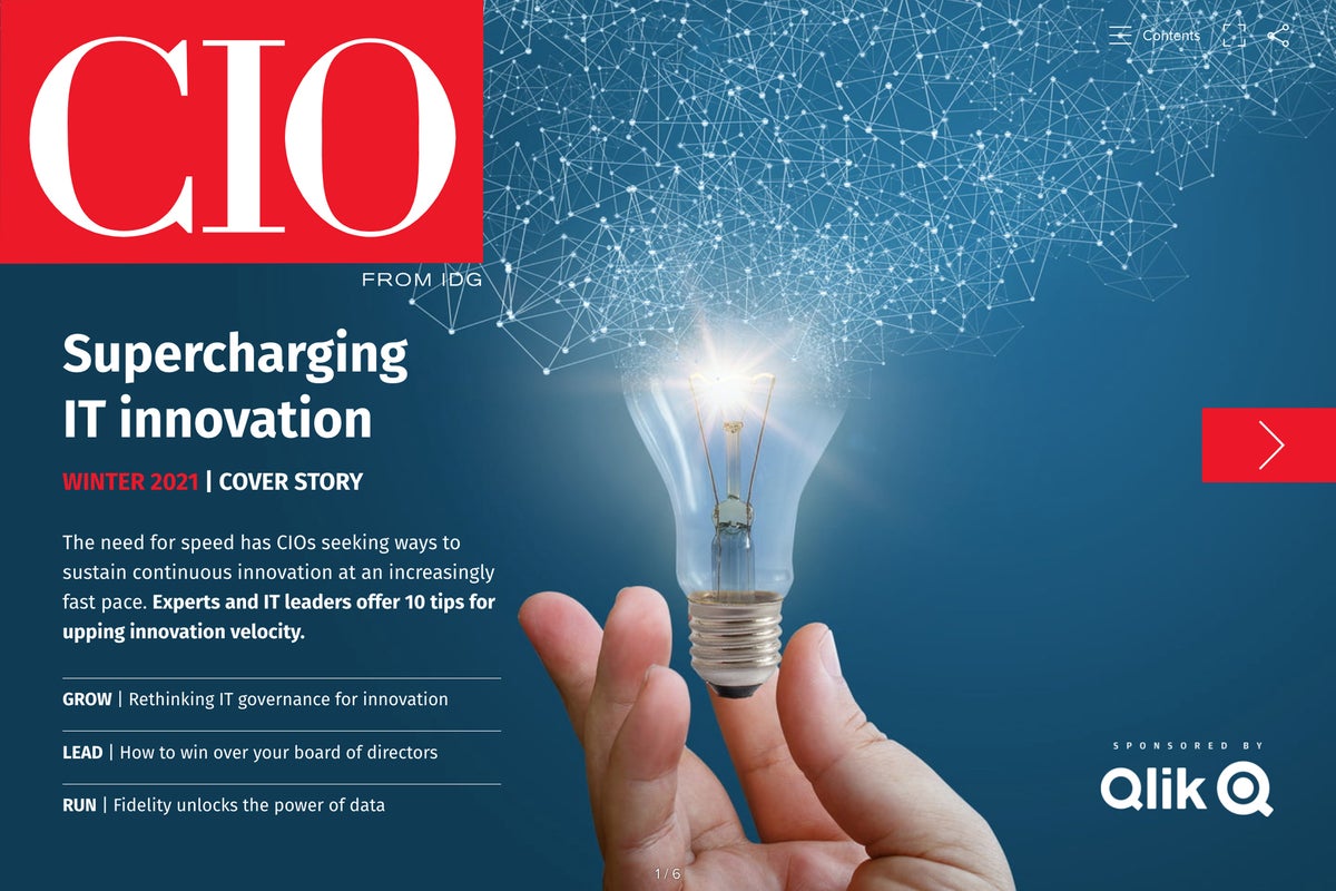 Image: CIO digital issue: Supercharging IT innovation