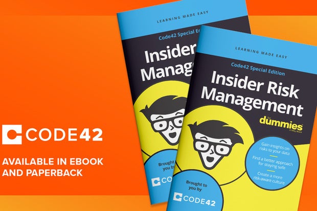 Image: Sponsored by Code42: Insider Risk Management for Dummies