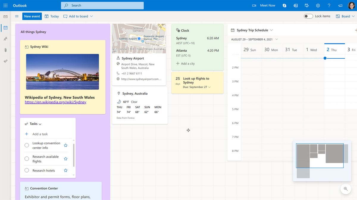How to use Outlook s new calendar board view to organize your work