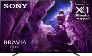 sony 65 inch a8h series oled 4k tv