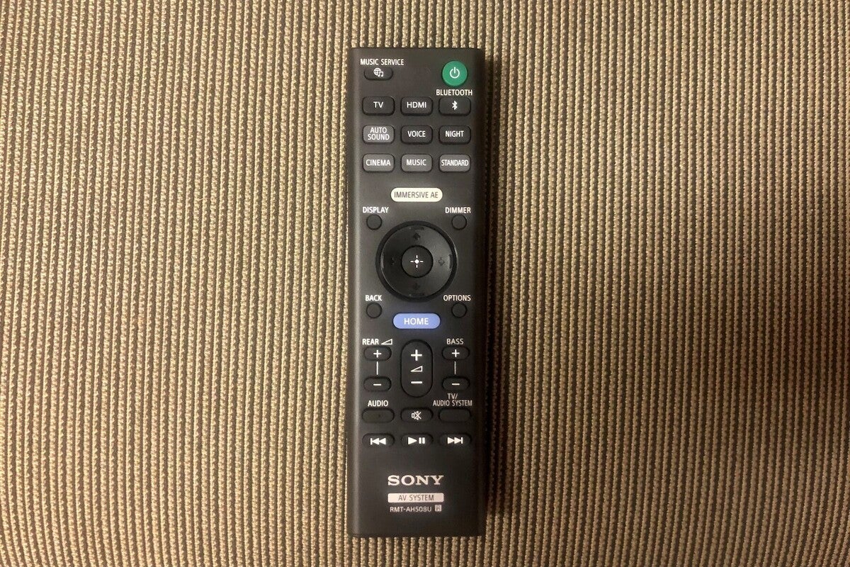 sony ht a9 remote control