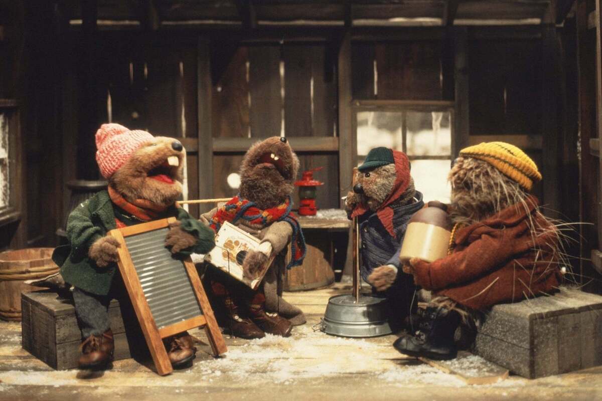A scene from ‘Emmett Otter’s Christmas Jug Band’