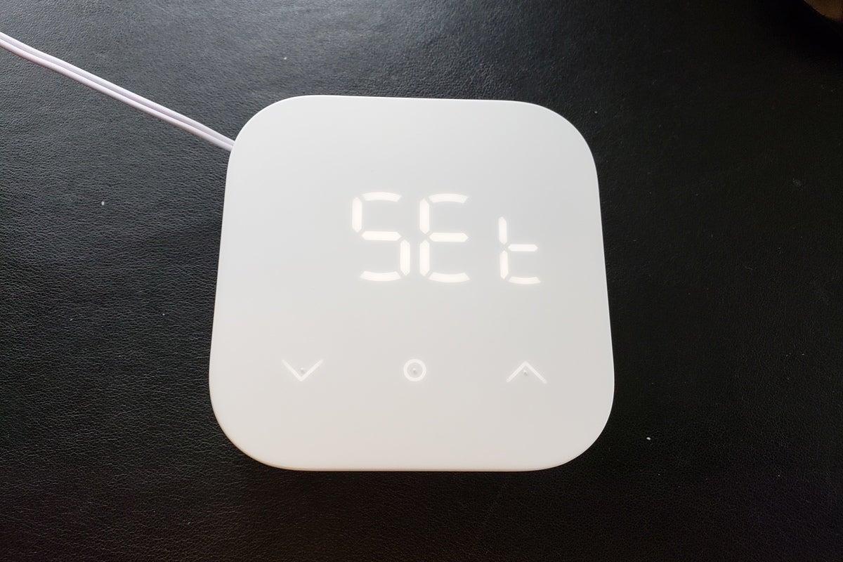amazon smart thermostat in setup mode