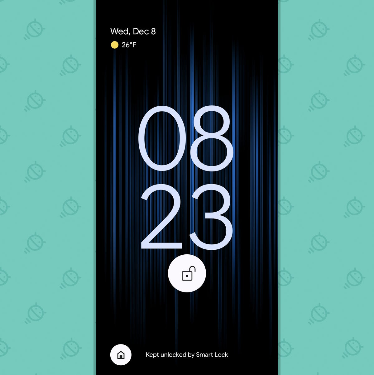 Android 12 Fixes: Lock screen clock