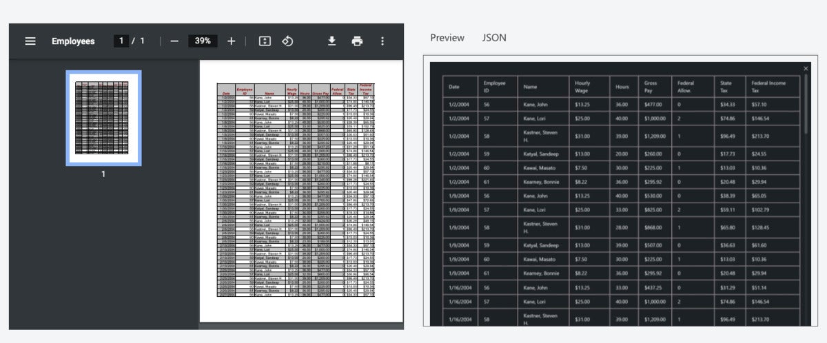 Review: Document parsing in AWS, Azure, and Google Cloud