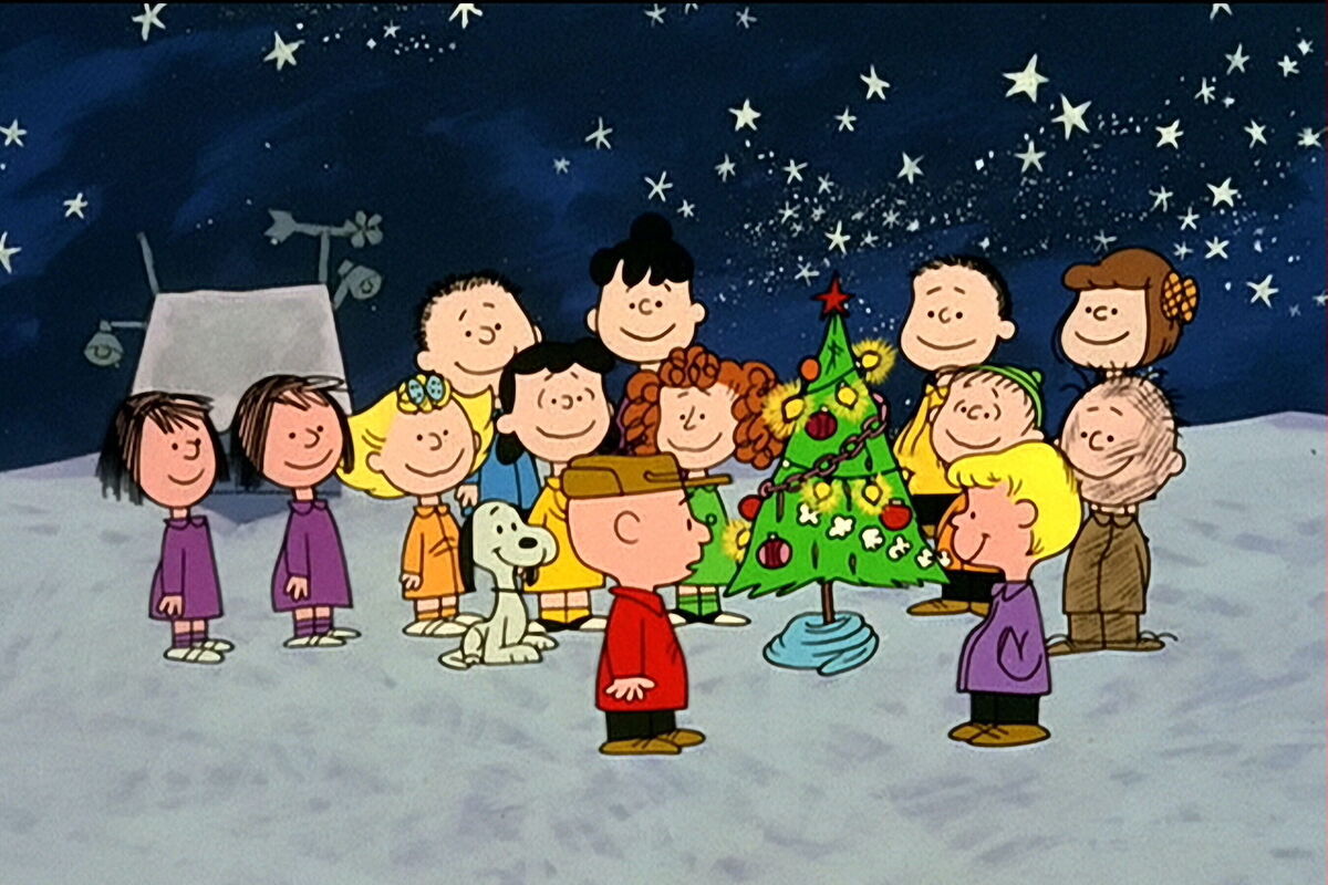 A scene from ‘A Charlie Brown Christmas’