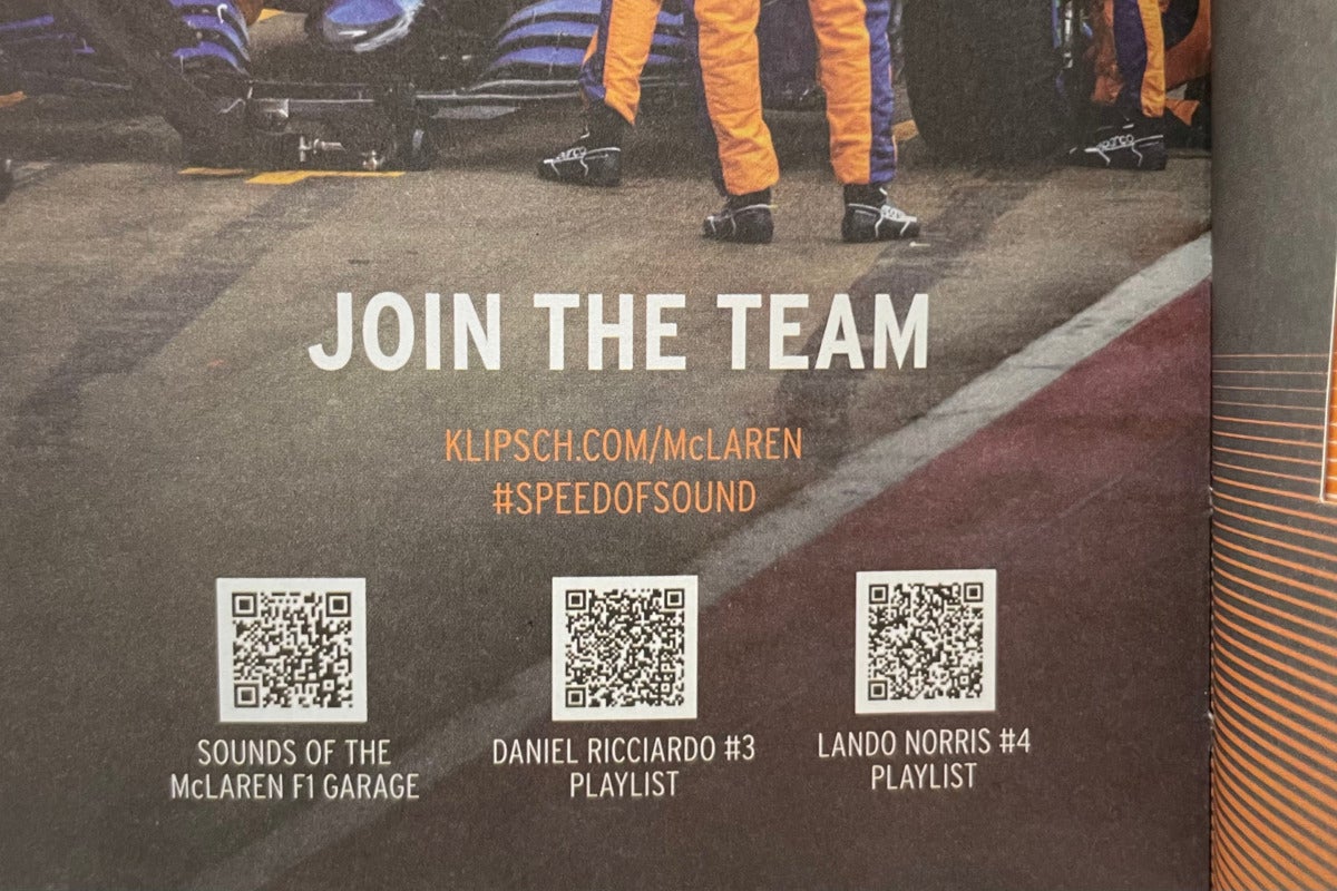 The co-branded ‘Speed of Sound’ booklet is a 12-page homage to the T5 II McLaren edition as well as