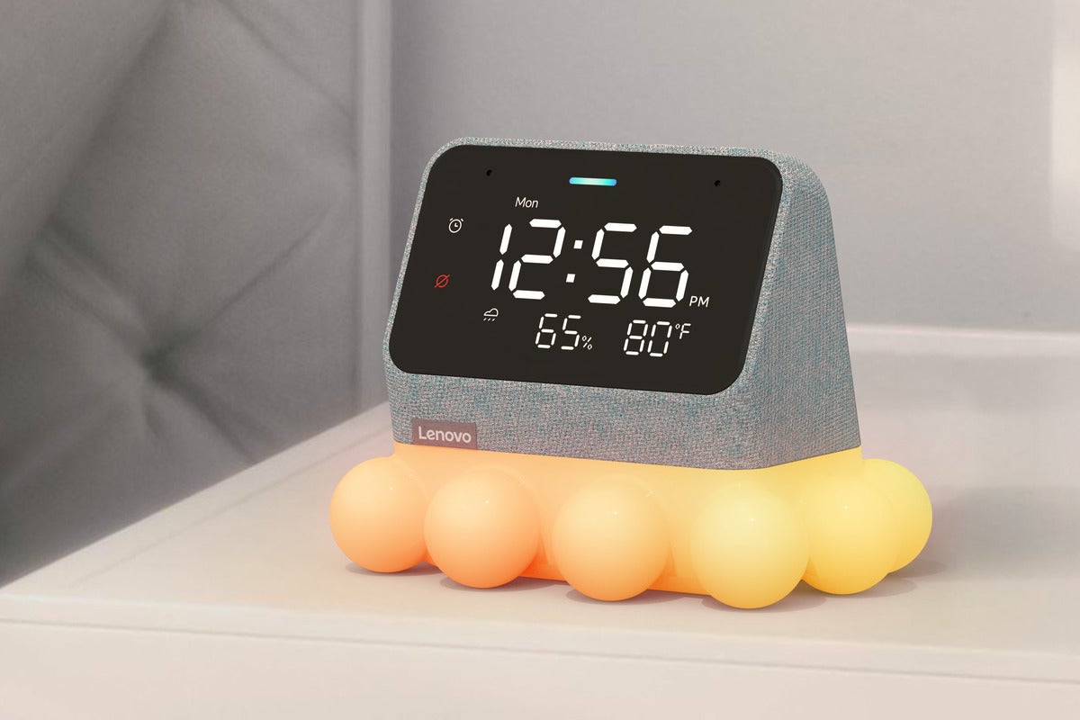 Lenovo Smart Clock Essential aggiunge  Alexa integrato