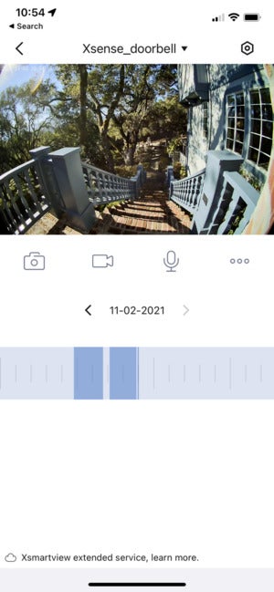 x sense video doorbell vd2 app 2
