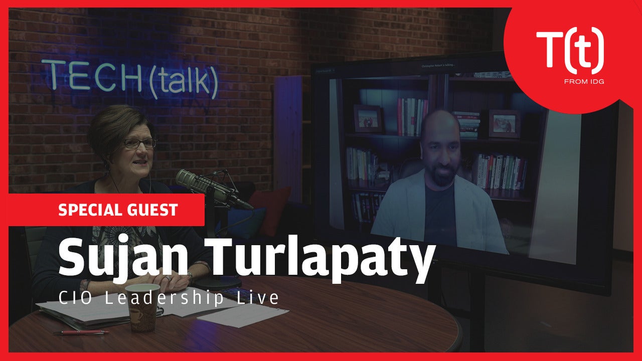 Image: CIO Leadership Live with Sujan Turlapaty, SVP & CIO at Optiv