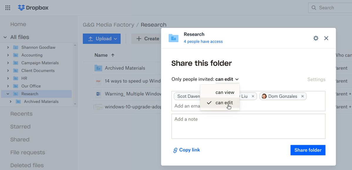 Dropbox Shared Folder Icon