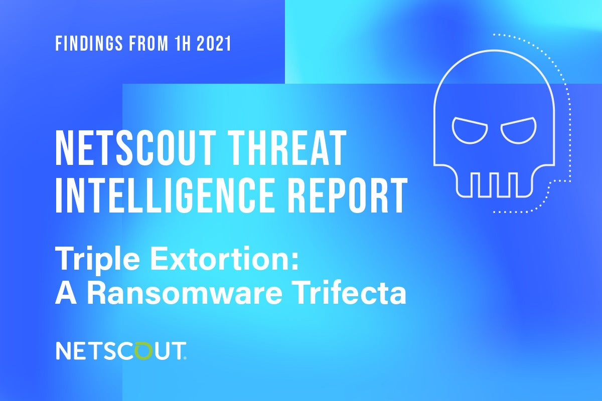 Key Finding – NETSCOUT Threat Intelligence Report 1st Half 2021: Triple ...