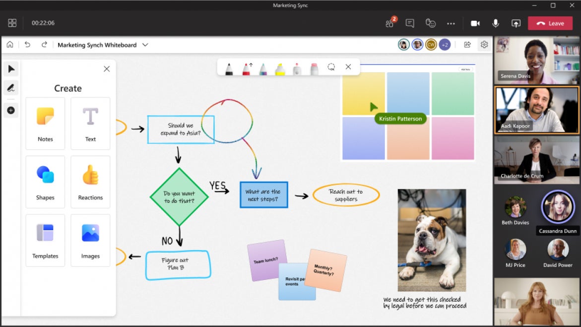 office live meeting web interface