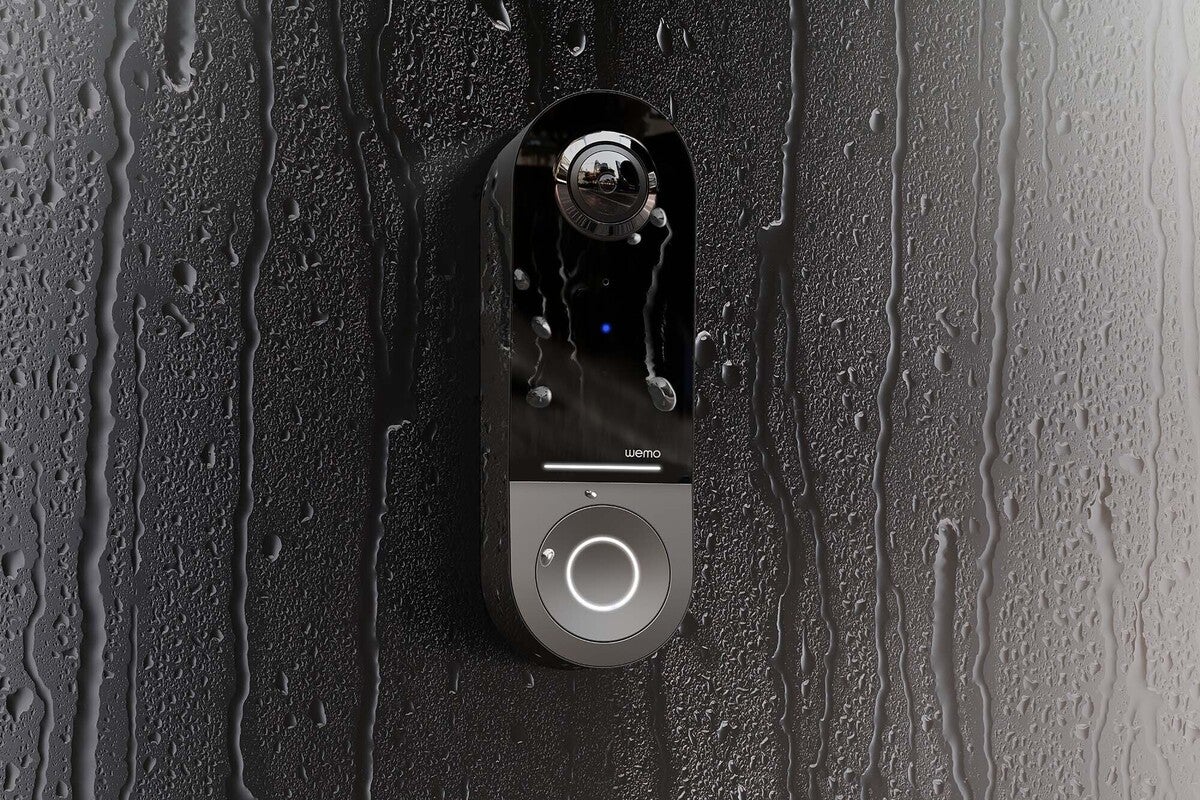 wemo doorbell in rain
